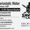 Hospira bacteriostatic water